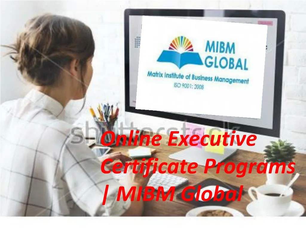 online executive certificate programs mibm global