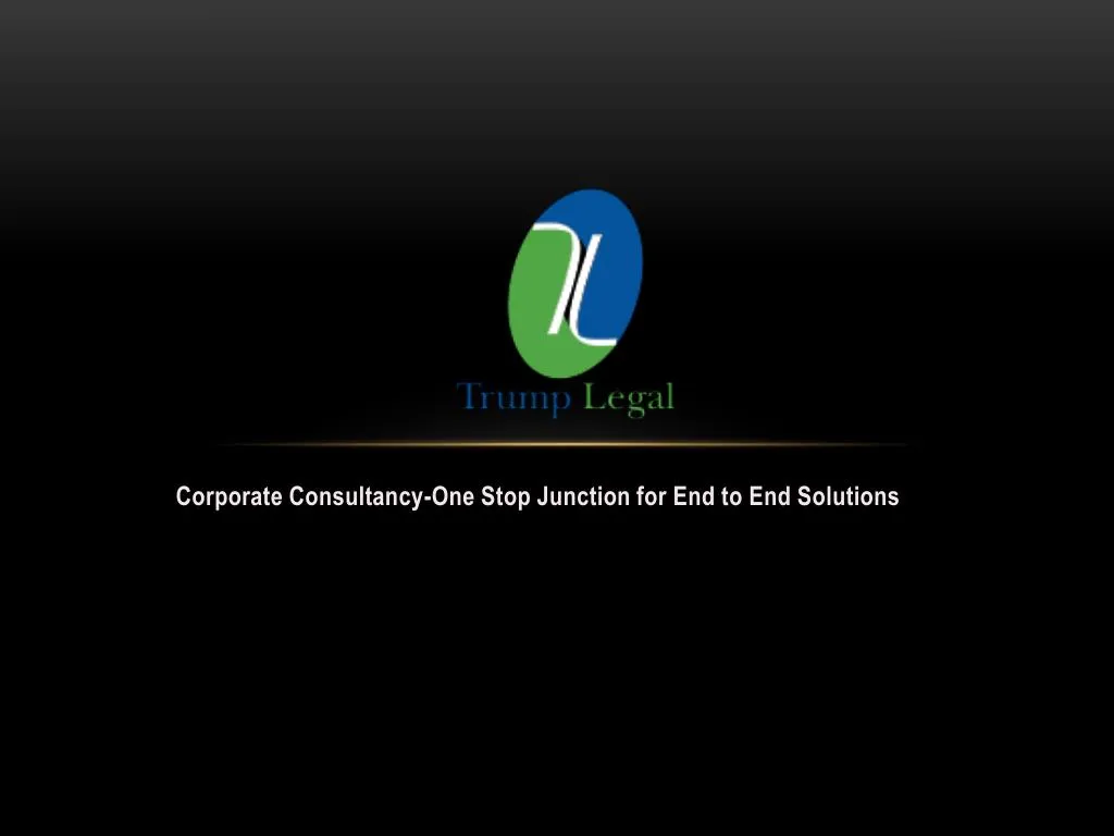 corporate consultancy one stop junction for end to end solutions