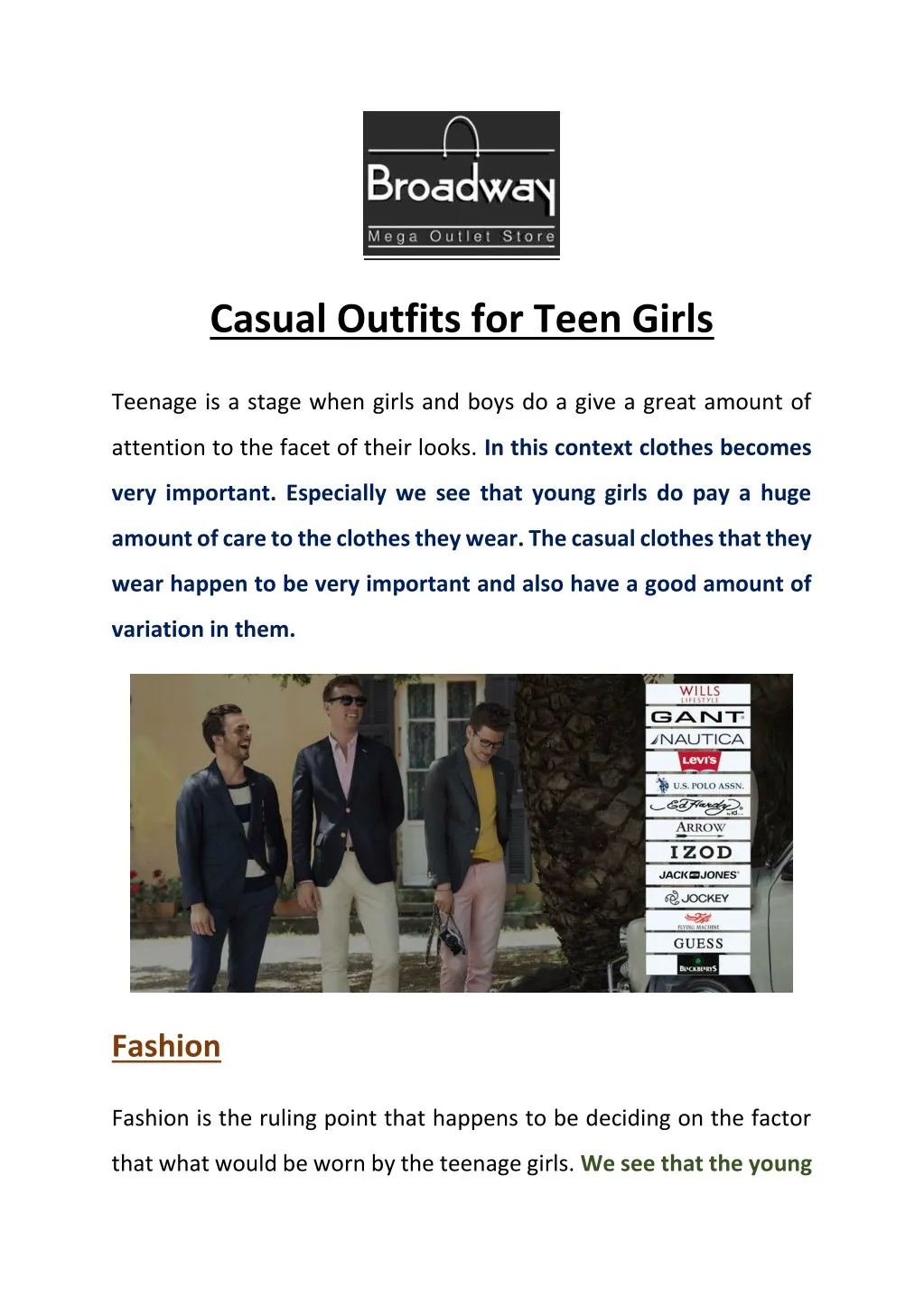 casual outfits for teen girls