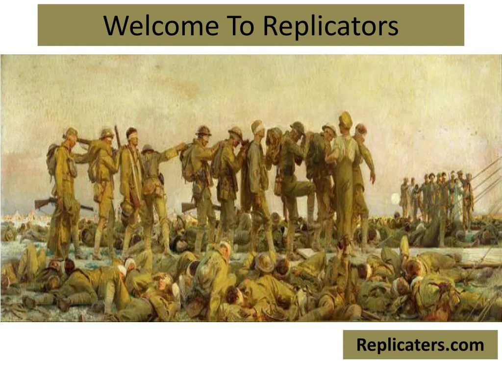 welcome to replicators