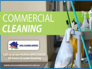 Commercial Cleaning Melbourne - Local Cleaning Services