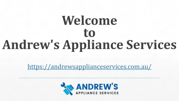 Appliance Services Sydney | Andrew's Appliance Services