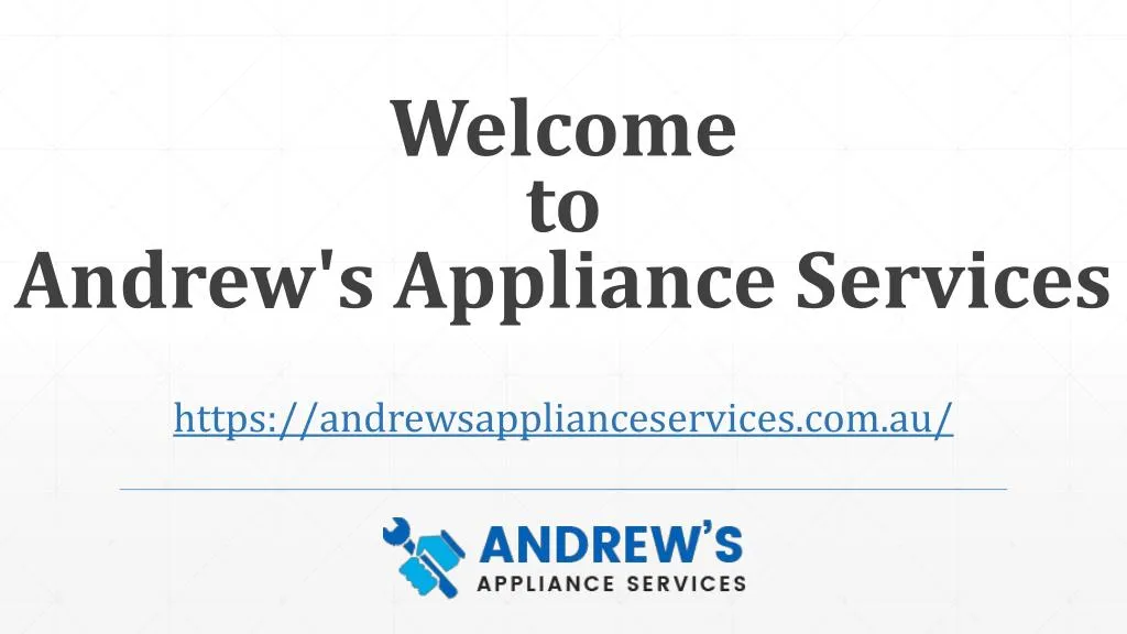 welcome to andrew s appliance services