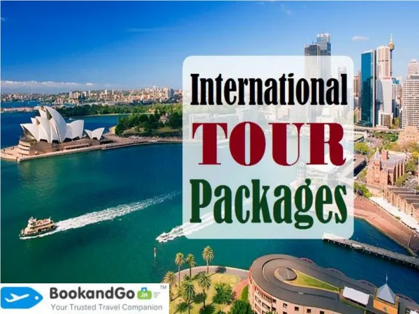 International Tour Packages | BookandGo