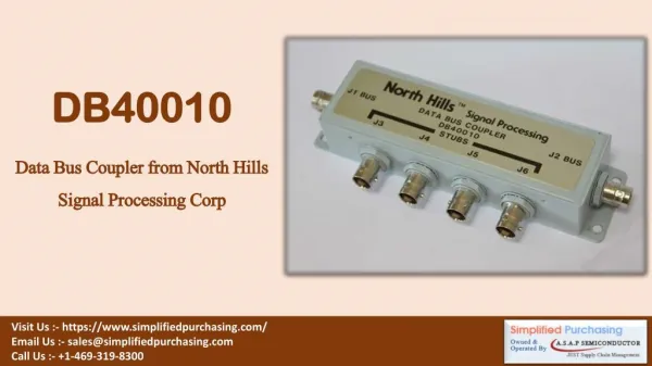 DB40010 Data Bus Coupler From north hills Signal Processing