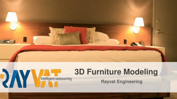 Architectural 3D Furniture Modeling | 3D furniture design firm