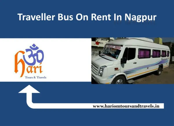 traveller bus on rent in nagpur