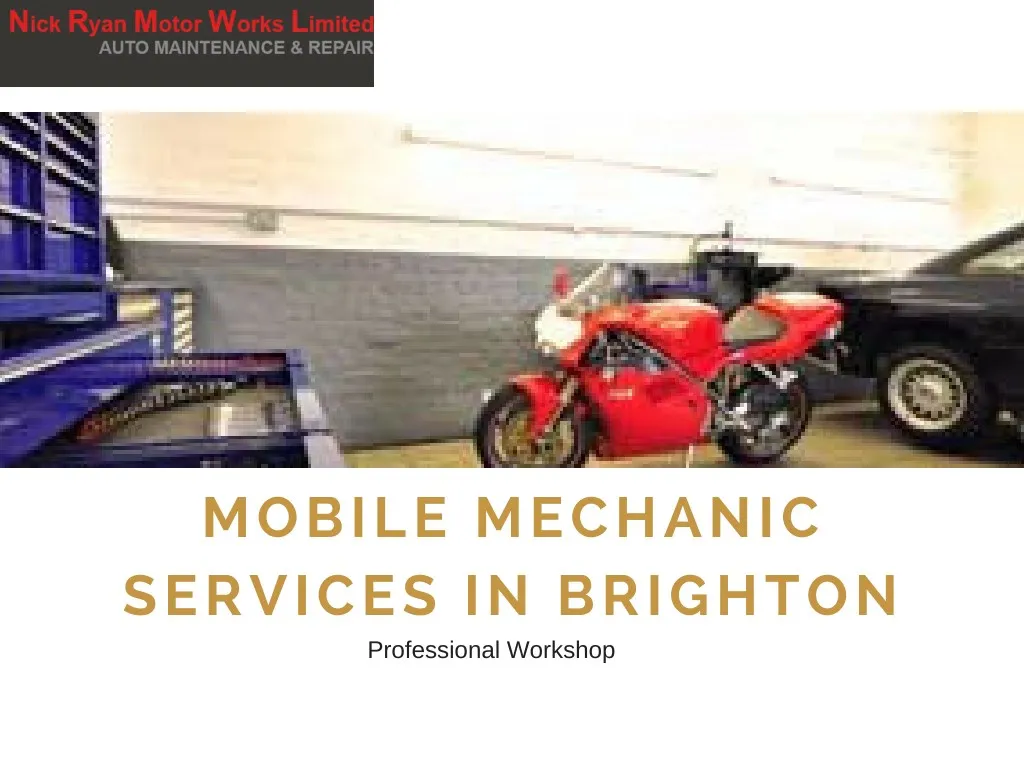 mobile mechanic services in brighton professional