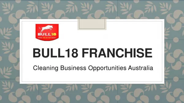Cleaning Business Opportunities Australia