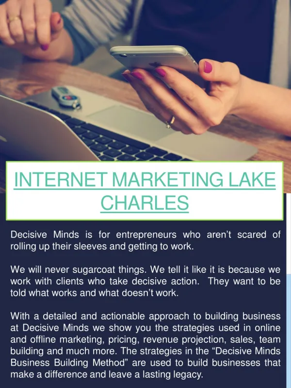 internet marketing Lake Charles