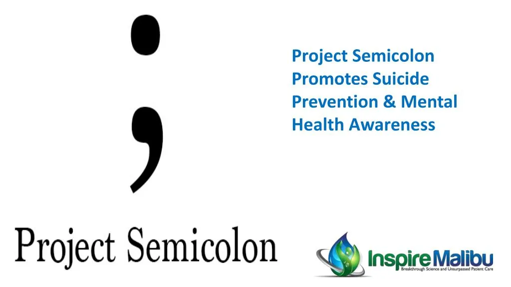 project semicolon promotes suicide prevention