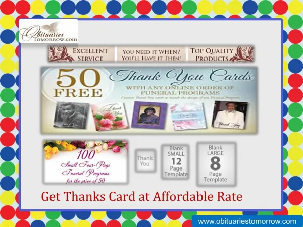 Get Thanks Card at Affordable Rate