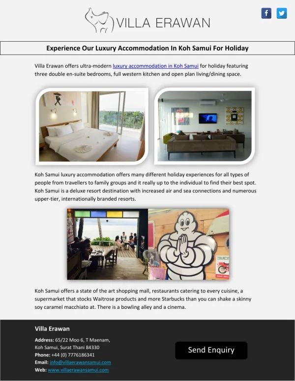 Experience Our Luxury Accommodation In Koh Samui For Holiday