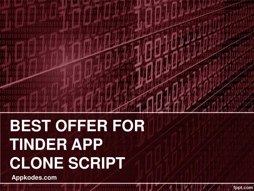 best offer for tinder app clone script