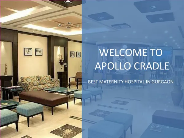 Apollo Cradle, an initiative of the Apollo