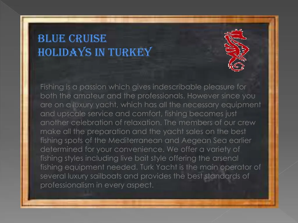 blue cruise holidays in turkey