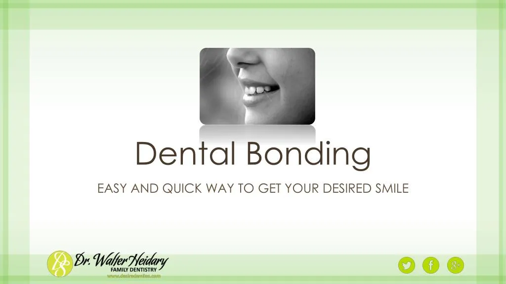 dental bonding