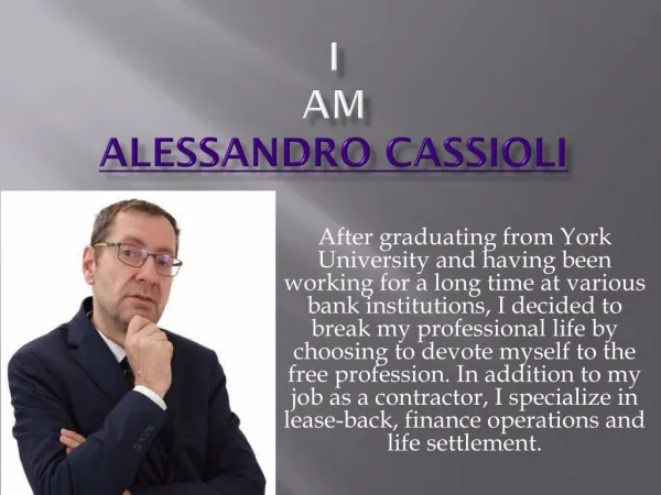 Alessandro Cassioli