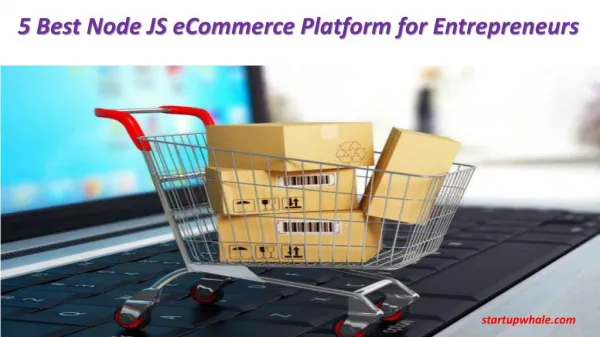 5 best node js ecommerce platform for entrepreneurs