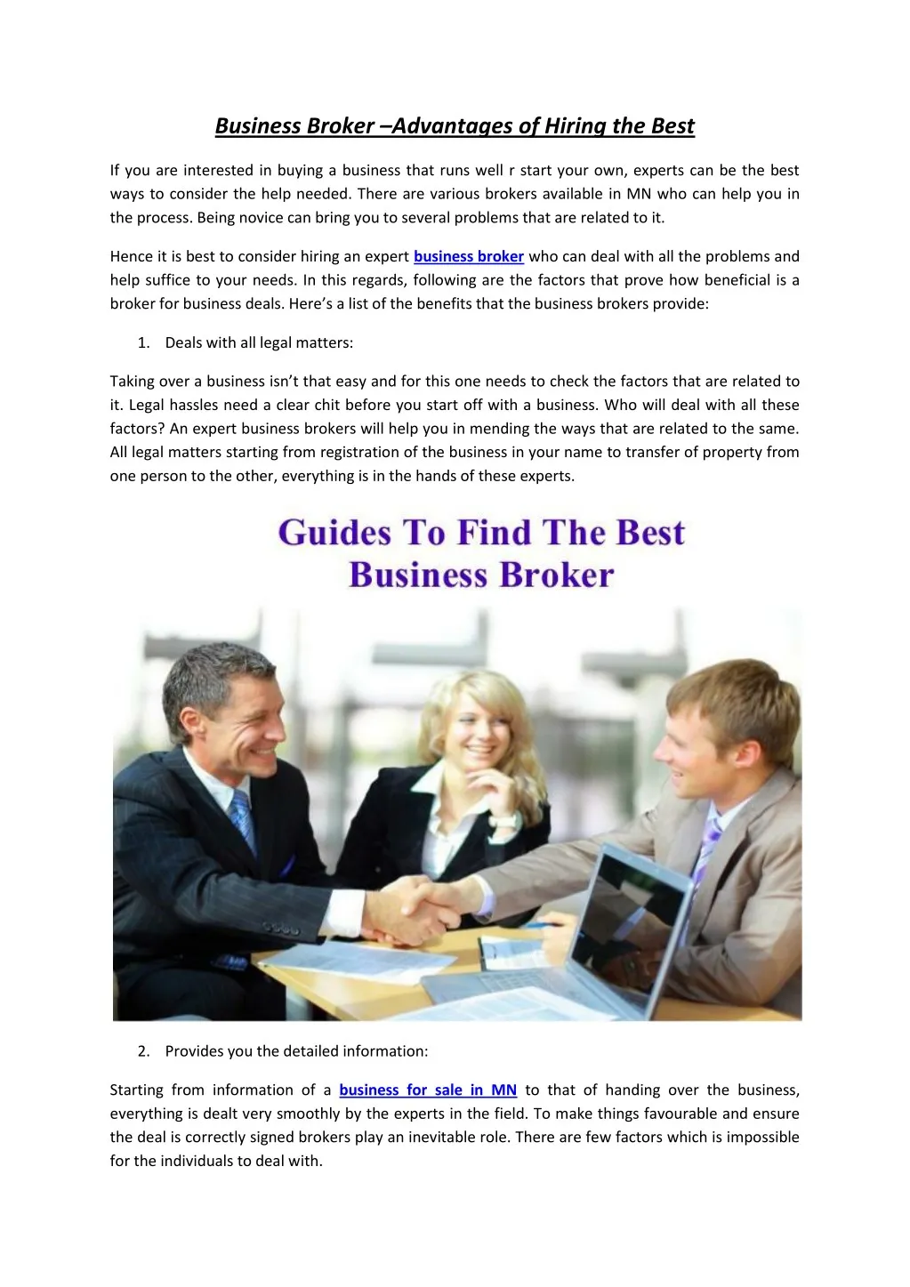 business broker advantages of hiring the best