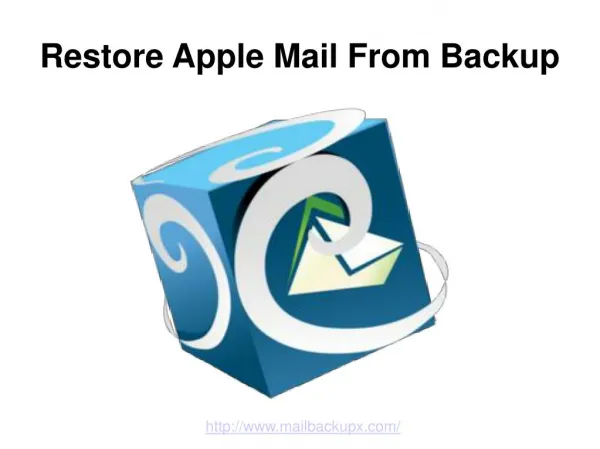 Restore Apple Mail from Backup