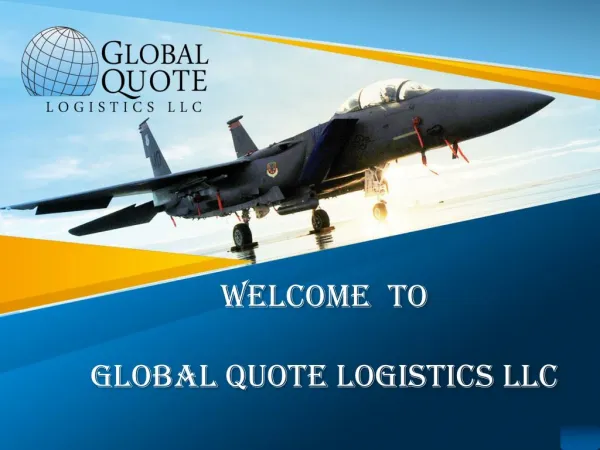 Welcome to Global Quote Logistics LLC