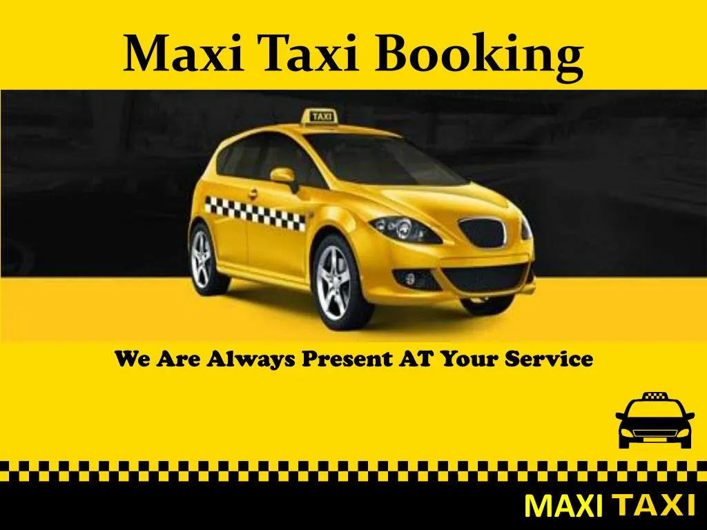 maxi taxi booking