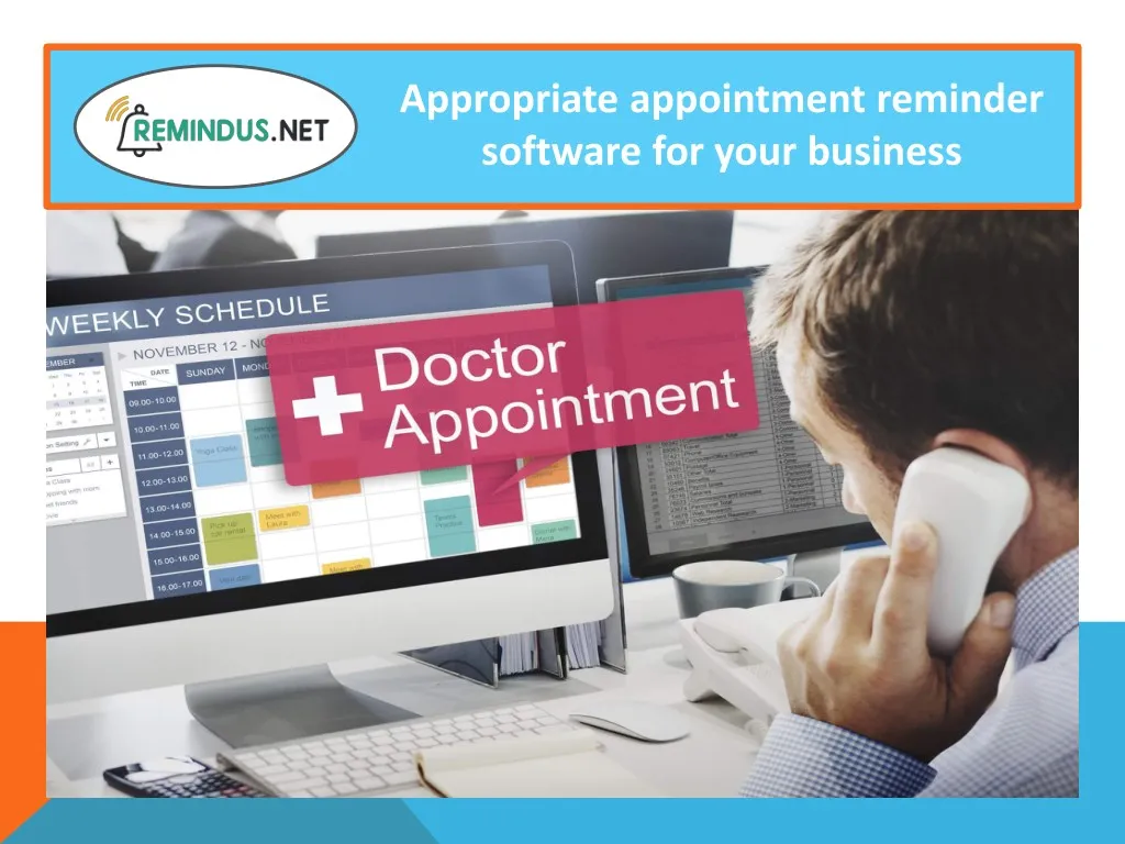 appropriate appointment reminder software