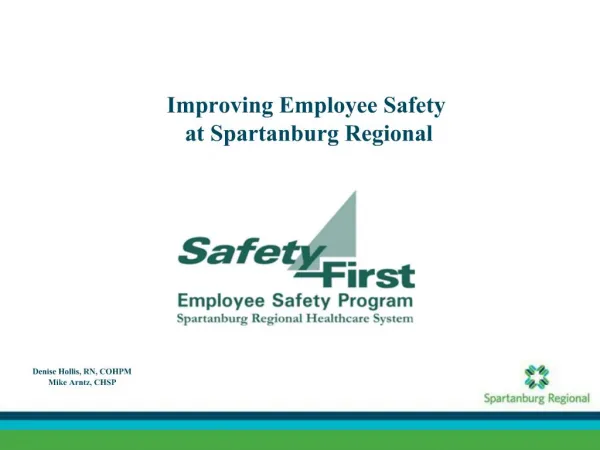 Improving Employee Safety at Spartanburg Regional