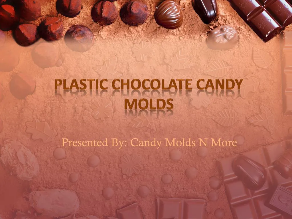 plastic chocolate candy molds