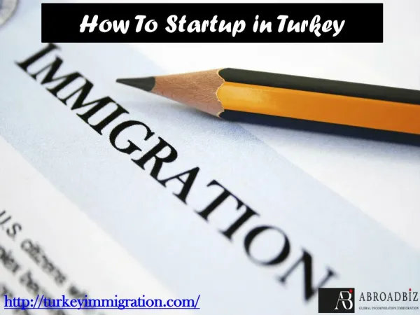 How to Startup in Turkey