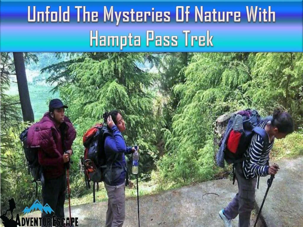 unfold the mysteries of nature with hampta pass