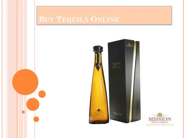 Buy Tequila Online - Mission Liquor