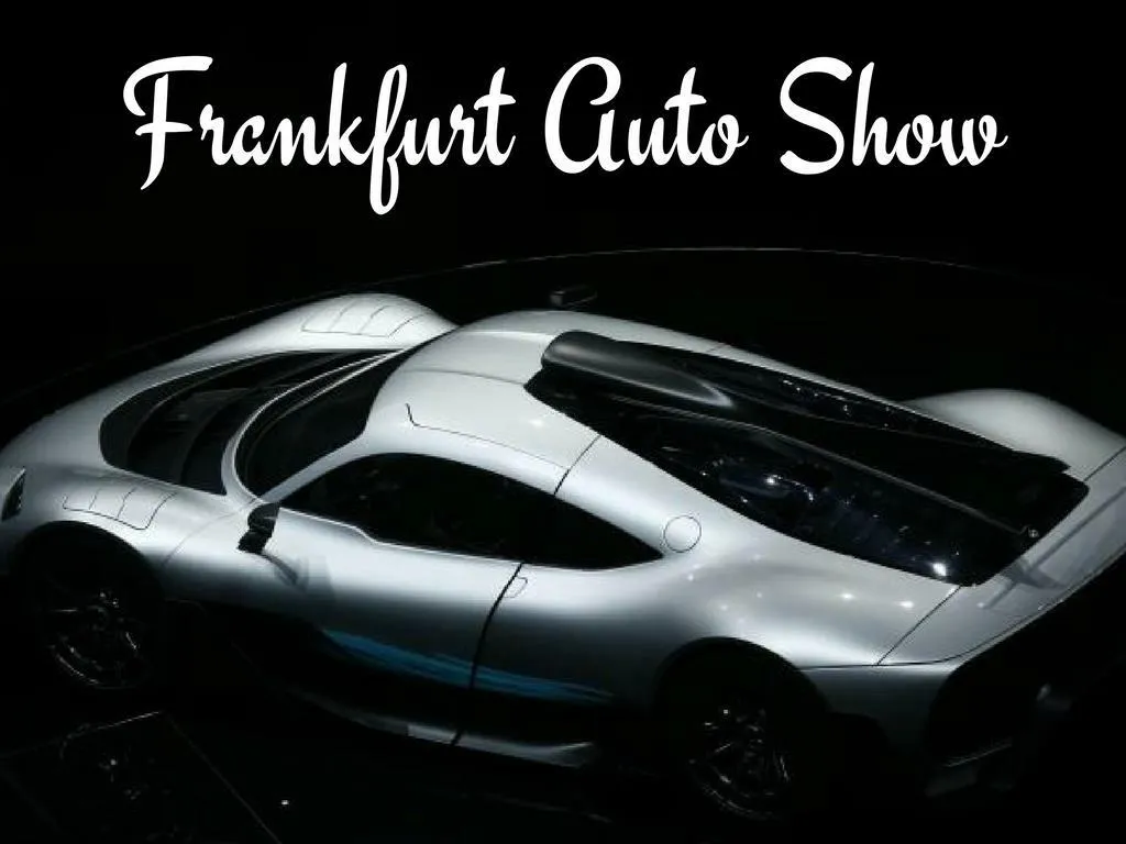 frankfurt auto show