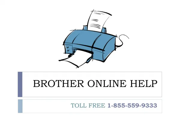BROTHER ONLINE HELP