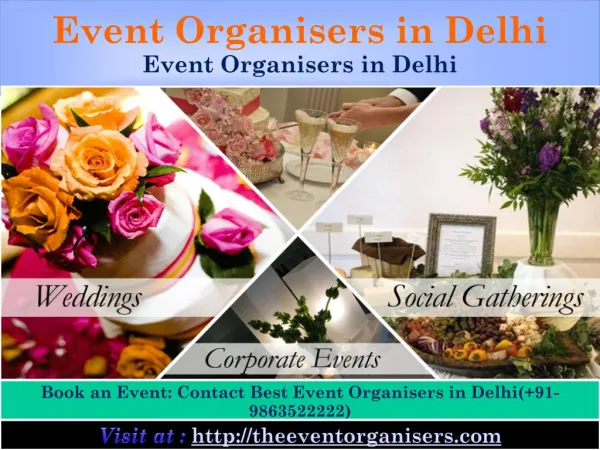 Event Organisers in Delhi