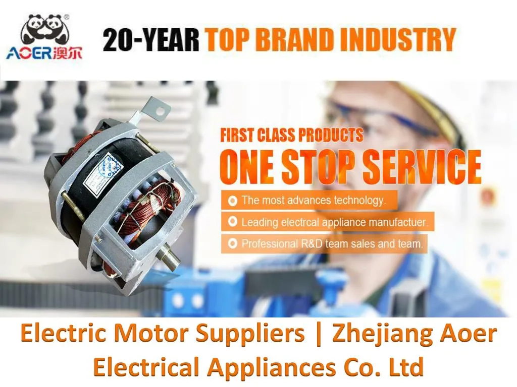 electric motor suppliers zhejiang aoer electrical