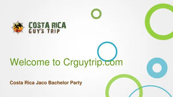 Costa Rica Jaco Bachelor Party With Some Qualified Help From Party Experts