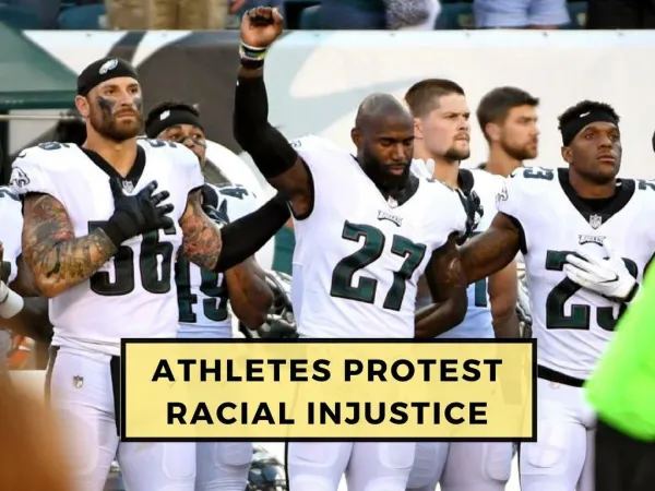 professional athletes protesting racial injustice