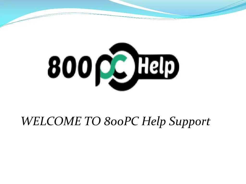 welcome to 800pc help support