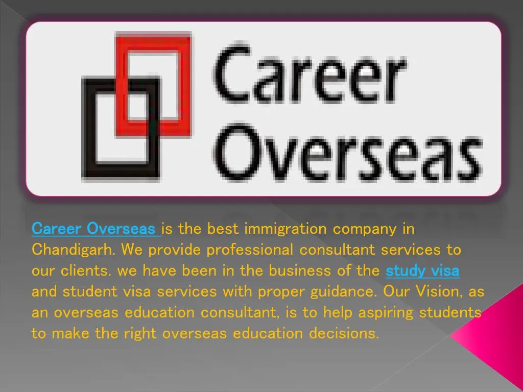 career overseas is the best immigration company