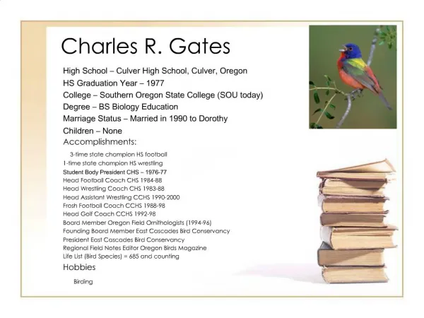 Charles R. Gates