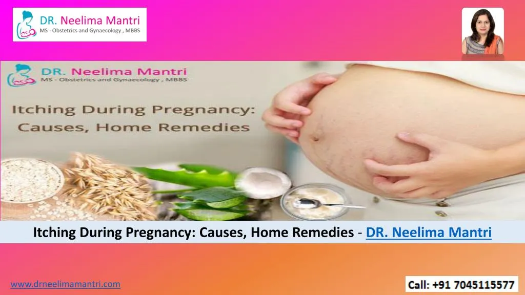 itching during pregnancy causes home remedies