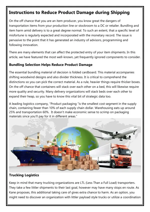 Shipping Companies | SCMBazaar
