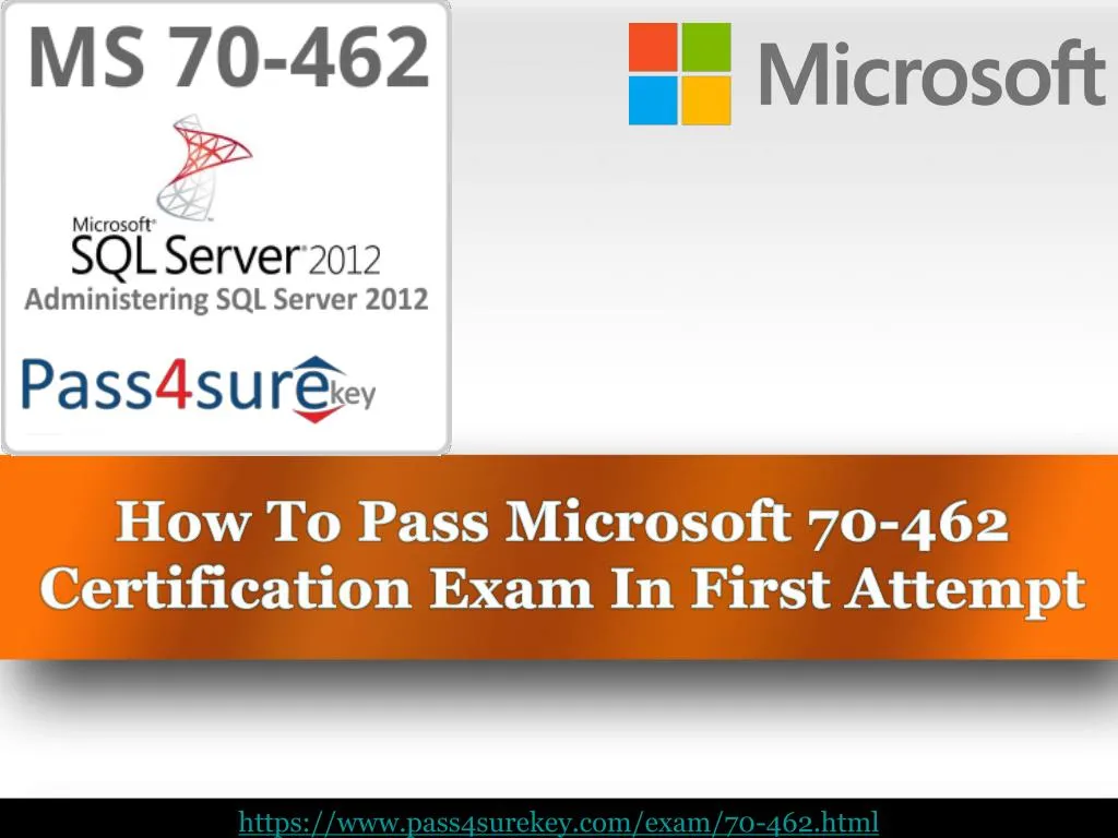 how to pass microsoft 70 462 certification exam