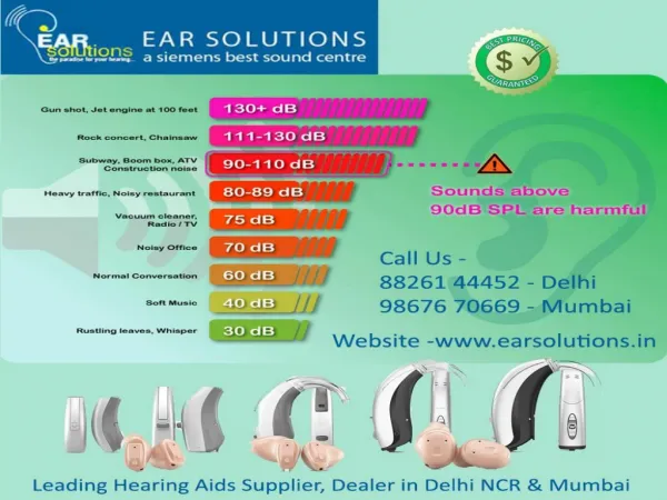 Get Hearing Aid in Mumbai at Affordable Price - Ear Solutions