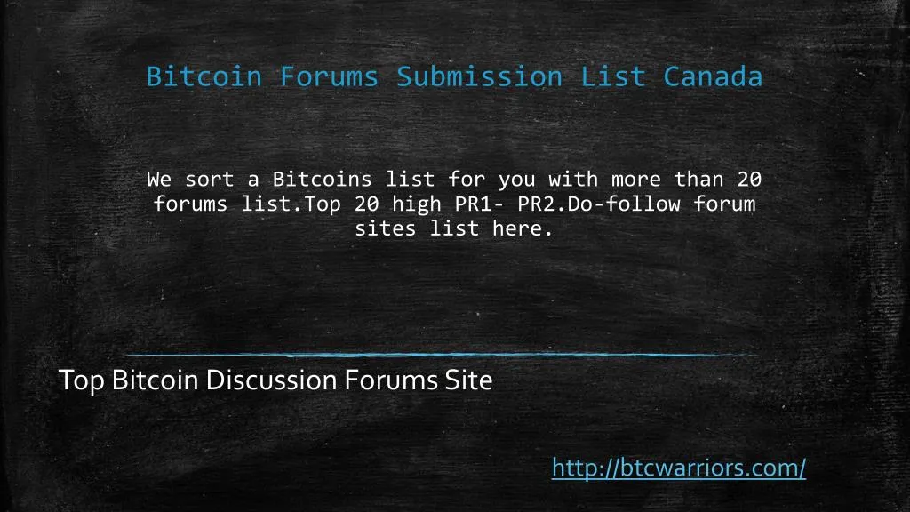 top bitcoin discussion forums site http btcwarriors com