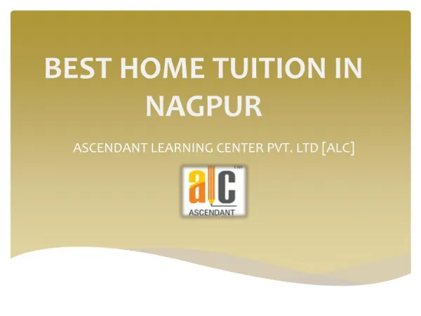 Best Home Tuition in Nagpur