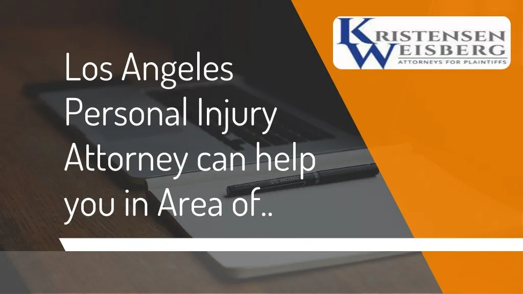 los angeles personal injury attorney can help
