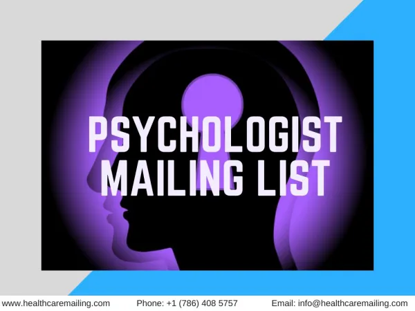 Psychologists Mailing List